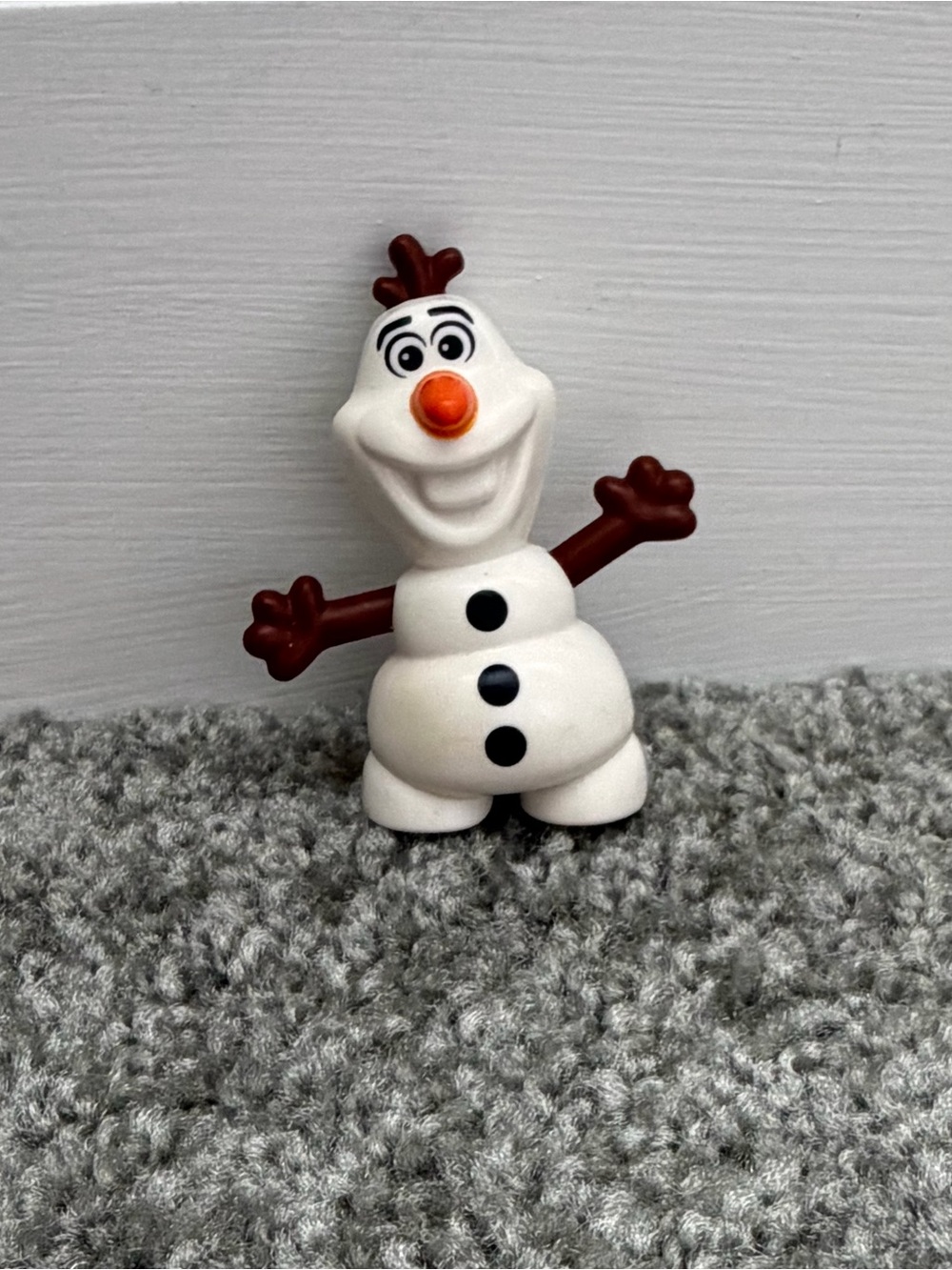 Frozen Olaf White Snowman Duplo Lego Piece